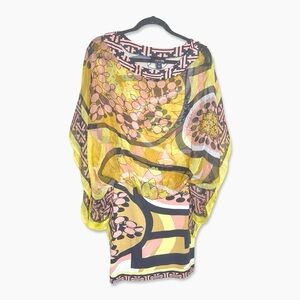 ANALILI Dress Size XS/S Multicolored Layered Flowy Top Look GUC